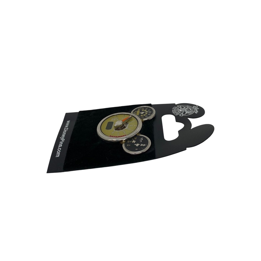 Disney Parks Mickey Mouse Dashboard Gauges Trading Pin Speedometer Tachometer - Picture 6 of 6